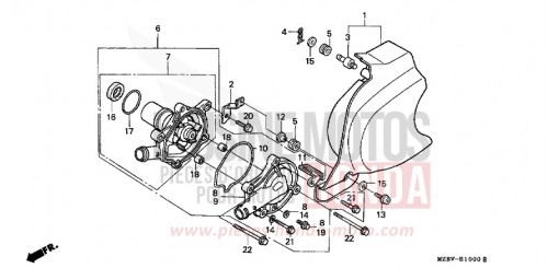 POMPE A EAU VT600CW de 1998